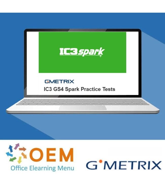 Certiport / IC3 IC3 GS4 Spark practice test