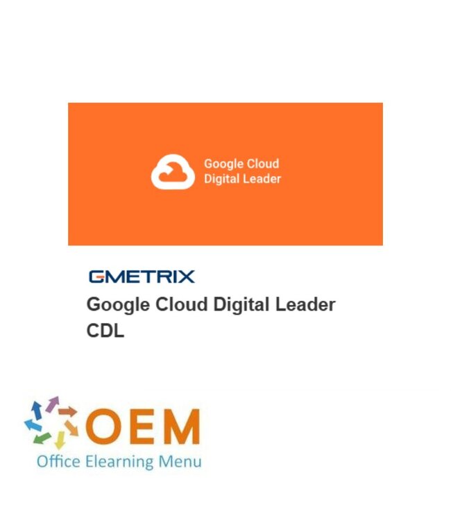 Google Google Cloud Digital Leader CDL oefenexamen