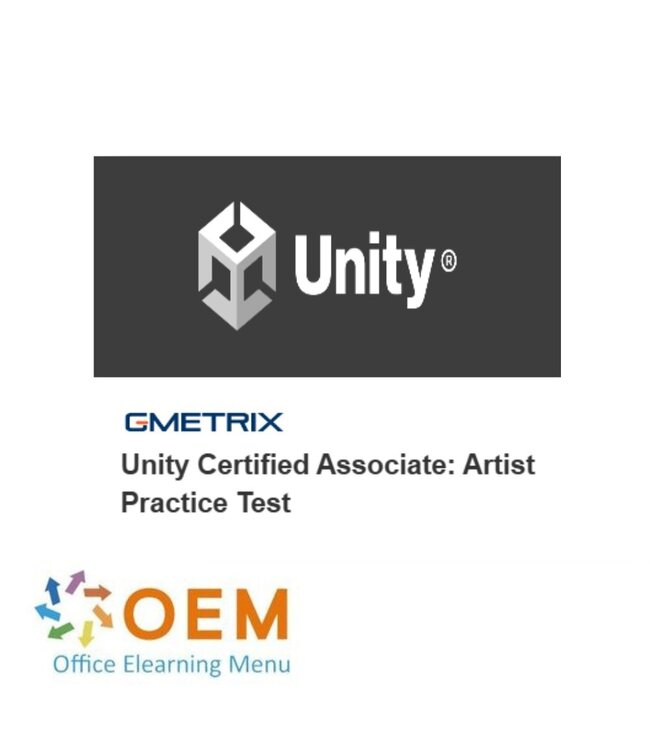 Unity Unity Certified Associate: Artist Certification oefenexamen
