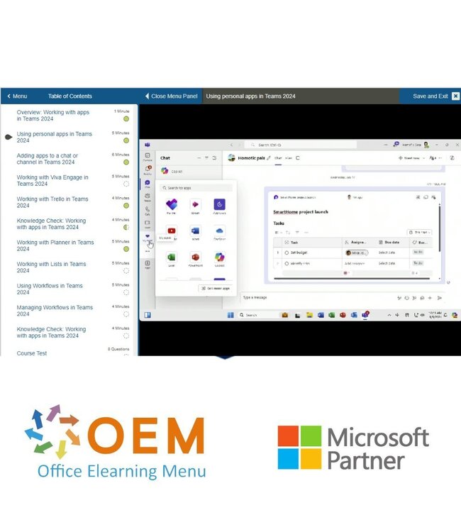 Microsoft Microsoft Teams Online Cursus E-Learning