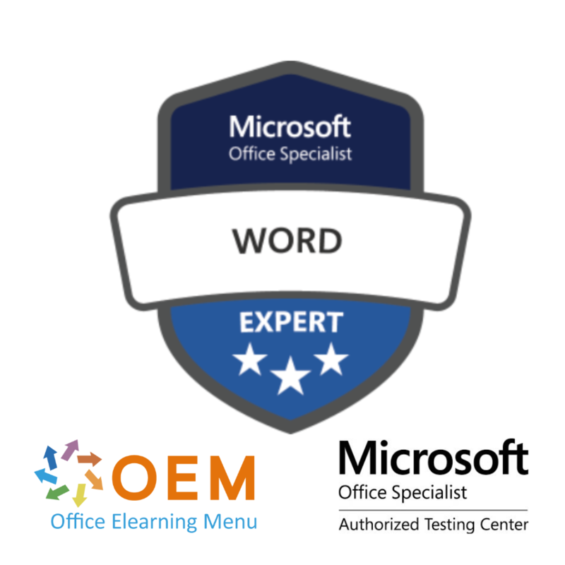Microsoft MOS Word Examen MO-111