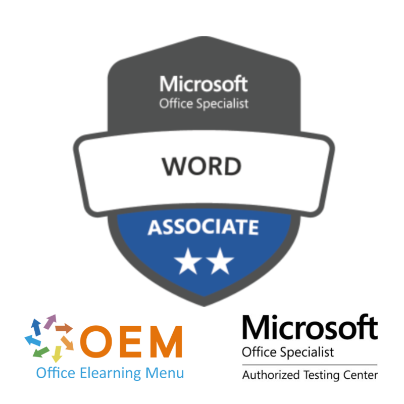 Microsoft MOS Word Exam MO-110