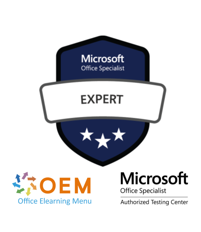 Microsoft Microsoft Word 365 Expert Certification Package (MO-111) – E-learning, Gmetrix practice exam and official MOS exam