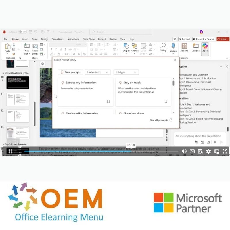 Microsoft 365 Copilot E-Learning