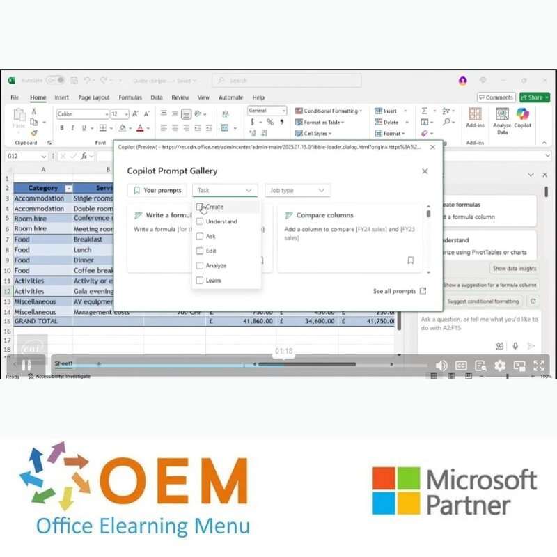 Microsoft 365 Copilot E-Learning
