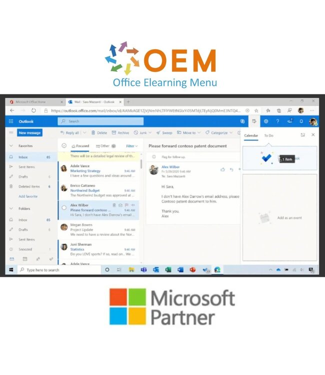 Microsoft Microsoft To Do Incompany Training – Structuur in taken en focus met Outlook & Teams