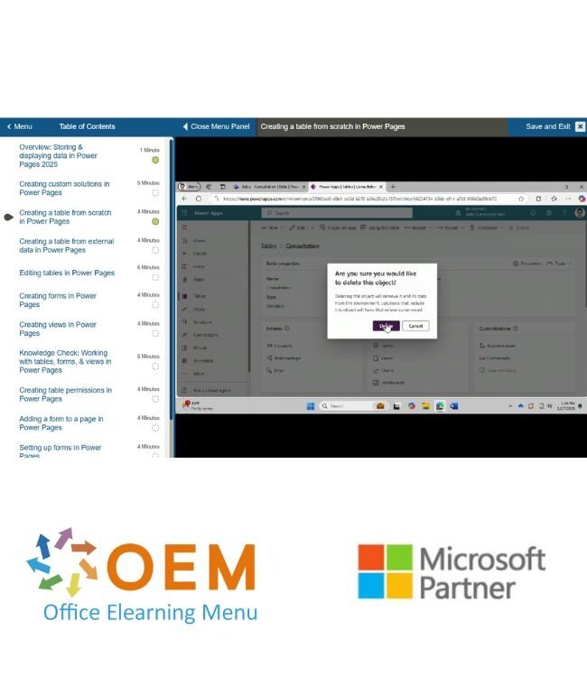 OEM Microsoft Power Platform multi collection E-learning