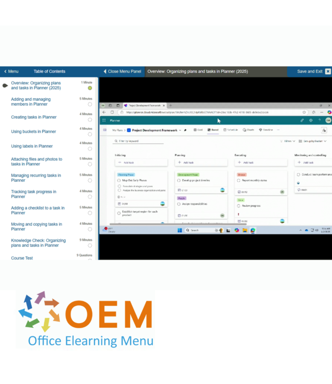 Microsoft Microsoft 365 Tools (2025) E-Learning package