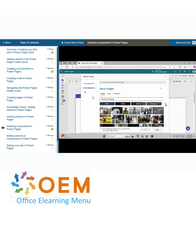 Microsoft Power Pages 2025 E-Learning