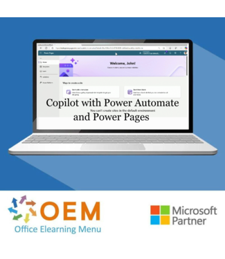 Microsoft Copilot with Power Automate and Power Pages E-Learning