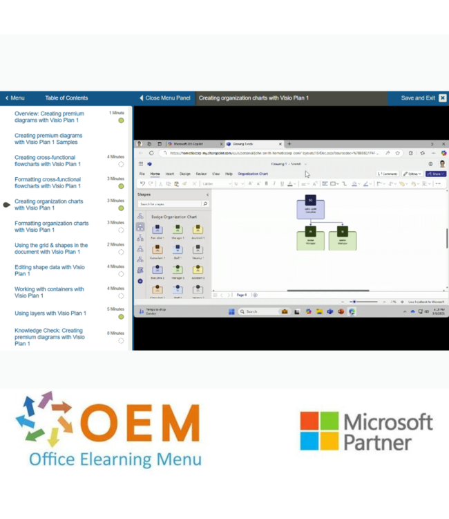 Microsoft Microsoft Visio E-Learning Package