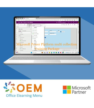 Microsoft Microsoft Power Platform multi collection Training Pakket
