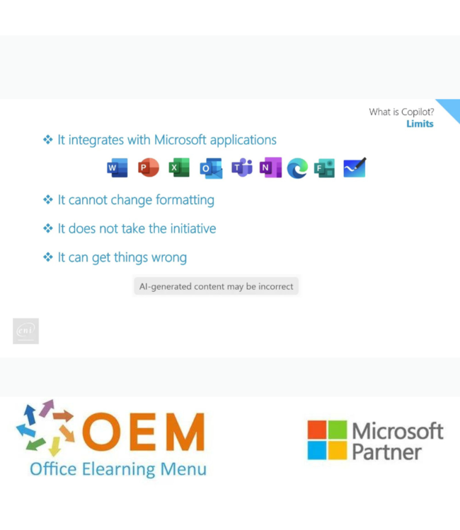 Microsoft Microsoft 365 Copilot E-Learning
