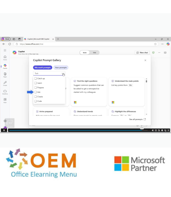 Microsoft Microsoft 365 Copilot E-Learning