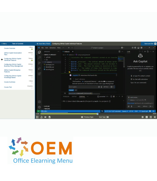 Configuration Management Microsoft GH-300: GitHub Copilot Training