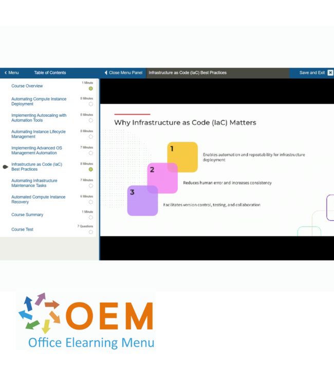 Oracle Oracle Cloud Infrastructure 2025 Architect Associate (1Z0-1072-25) Training