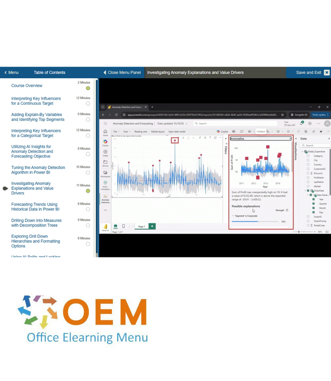Microsoft AI-Powered Visualizations and Advanced Features in Power BI Training