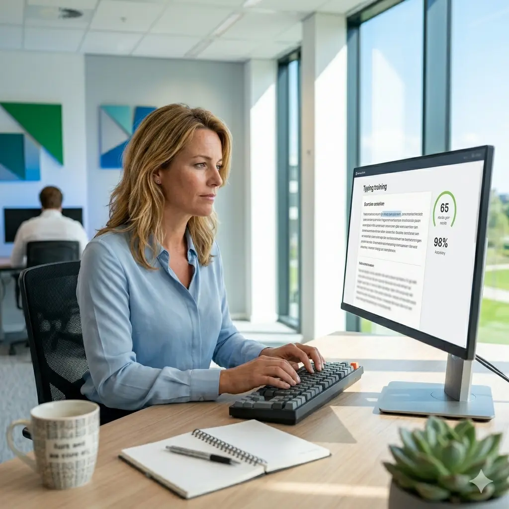 Typecursus Blind Typen — In 12 Lessen met Officieel Typdiploma