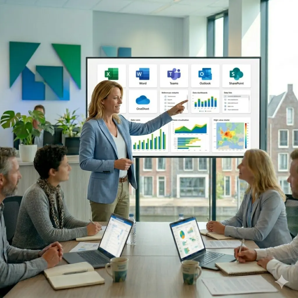 Microsoft 365 Incompany Training — Op Maat voor Uw Team, Op Uw Locatie
