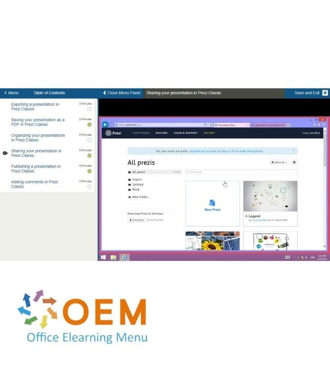 OEM Prezi Classic E-Learning
