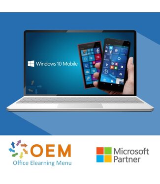 Microsoft Microsoft Windows 10 Mobile Cursus E-Learning