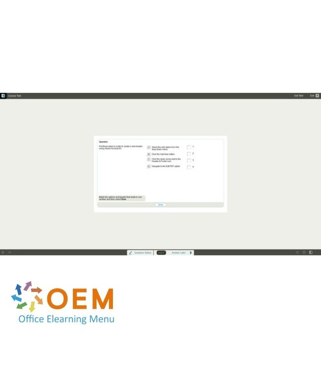 Adobe Adobe Acrobat DC Course E-Learning