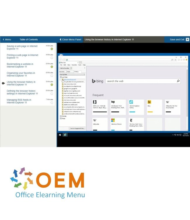Microsoft Internet Explorer 11 Training
