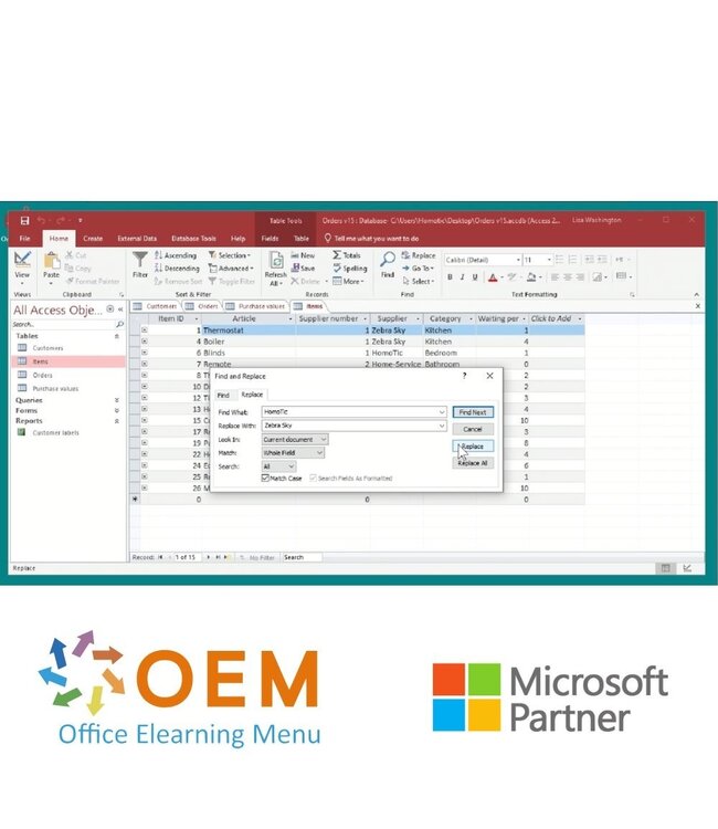 Microsoft Access 2019 Course E-Learning