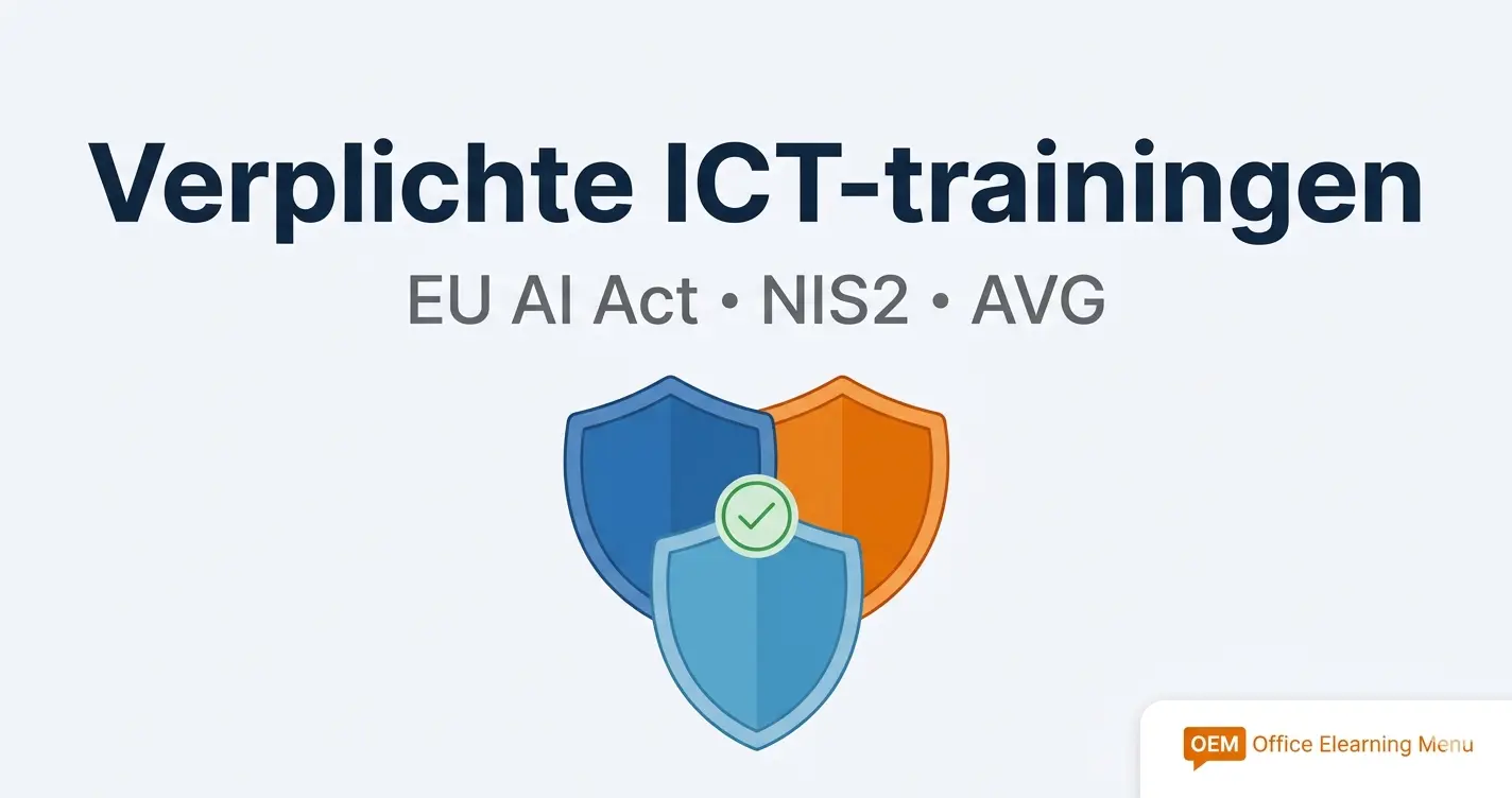 Welke ICT-trainingen zijn verplicht vanuit Europese wetgeving?