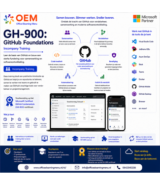 Microsoft GH-900: GitHub Foundations | Incompany Training