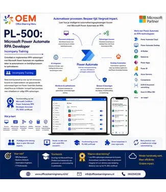 Microsoft PL-500: Microsoft Power Automate RPA Developer | Incompany Training