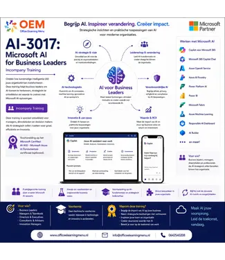 Microsoft AI-3017: Microsoft AI for Business Leaders | Incompany Training