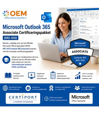 Microsoft MO-410 MOS Microsoft Outlook 365 Apps PE GMetrix oefenexamen