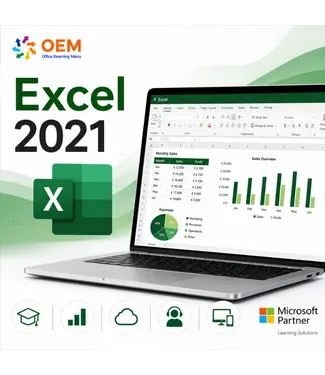 Microsoft Excel 2021 Basis Cursus E-Learning + Online boek