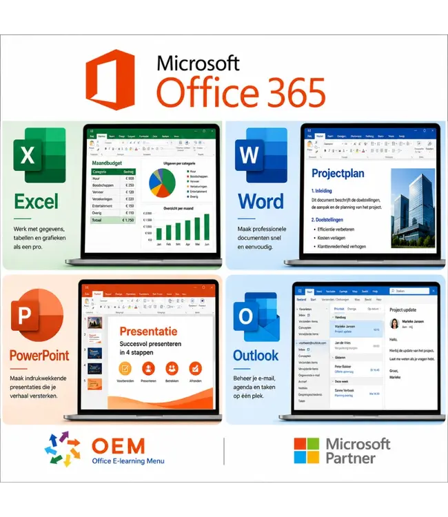 Microsoft Office 365 voor beginners E-Learning