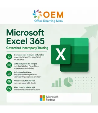 Microsoft Course Excel 365 Advanced Incompany Training