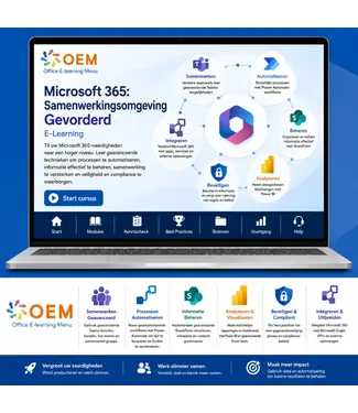 OEM Microsoft 365: Samenwerkingsomgeving Basis E-Learning