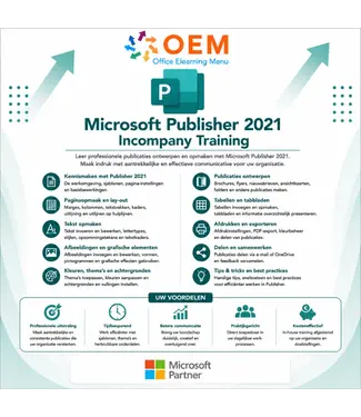 Microsoft Cursus Publisher 2021 Incompany Training