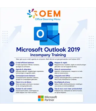 Microsoft Cursus Outlook 2019 Incompany Training