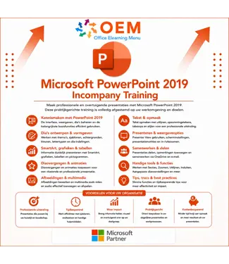 Microsoft Cursus PowerPoint 2019 Incompany Training