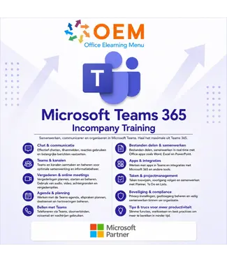 Microsoft Course Microsoft Teams Incompany