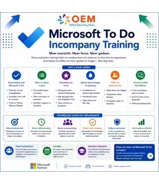Microsoft Microsoft To Do Incompany Training