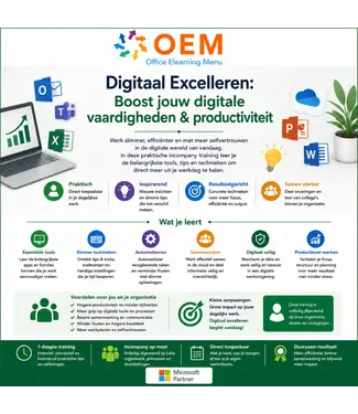 Digitaal Excelleren: Boost jouw digitale vaardigheden & productiviteit