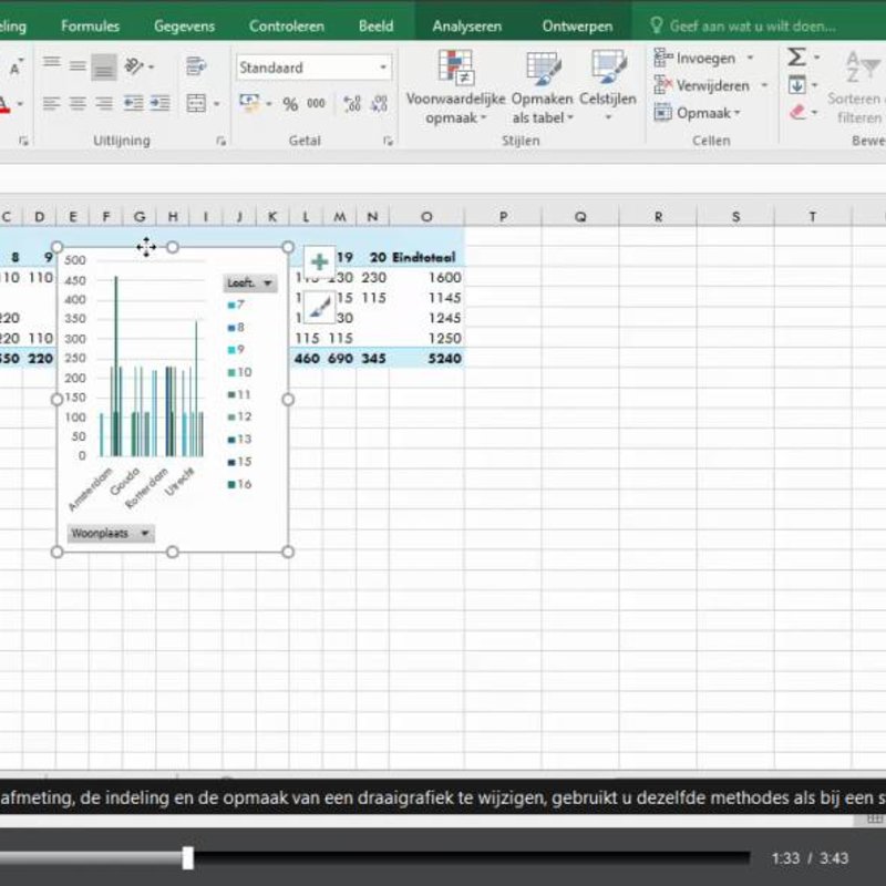 Excel 2016 Gevorderd E-Learning