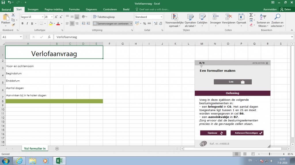 best training for excel 2016