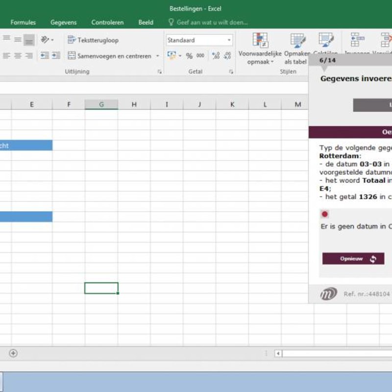 Excel 2016 Maatwerk E-Learning