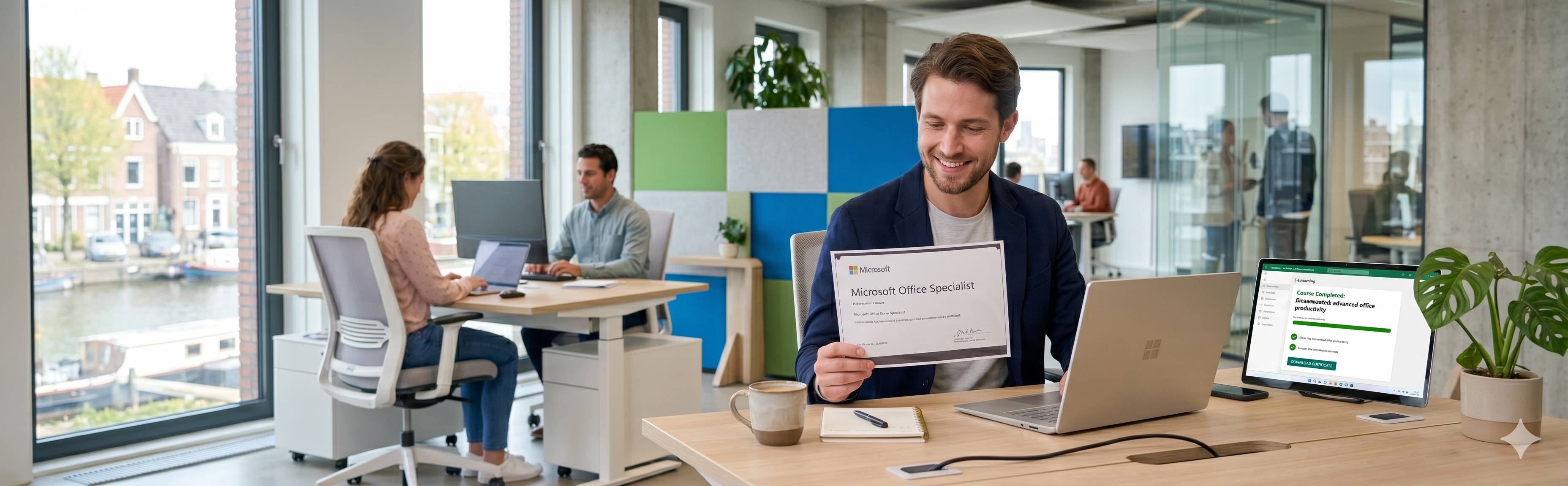 Van e-learning naar officieel certificaat. Alles in één pakket.