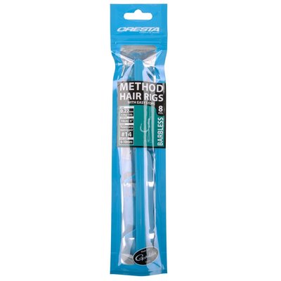 Cresta Method Hair Rigs + Stop Barbless