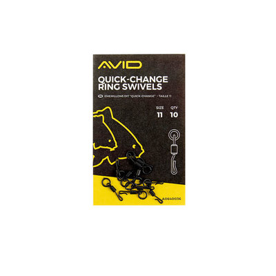Avid Carp Quick-Change Ring Swivels