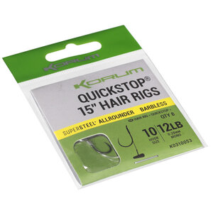 Korum Quickstop 15" Hair Rigs